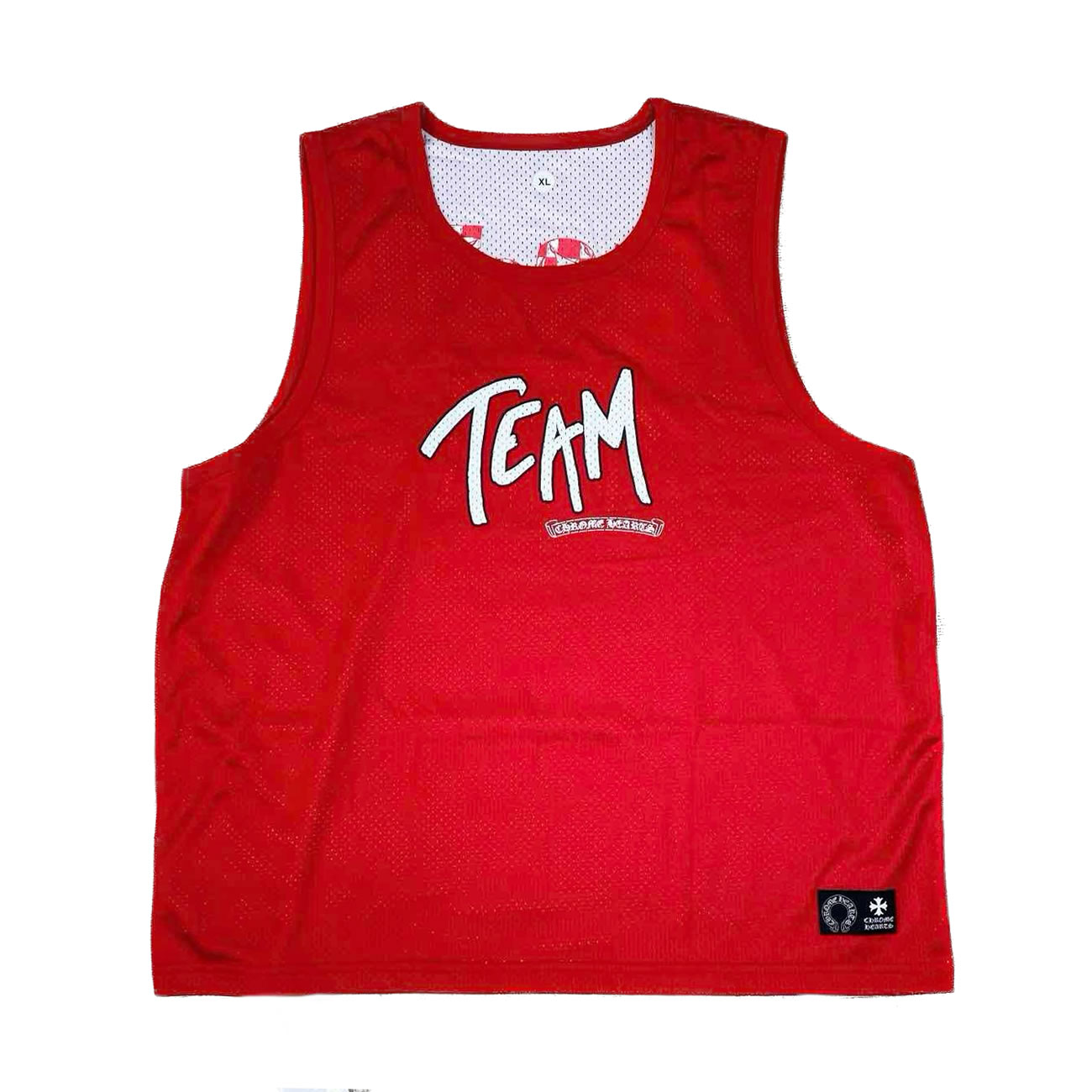 Chrome Hearts 99 Form Matty Boy Mesh Red Jersey (2) - newkick.app